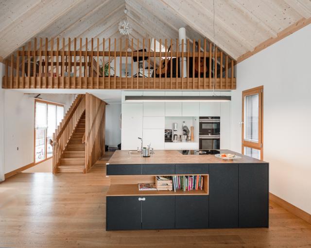 Innenausbau mit Küche