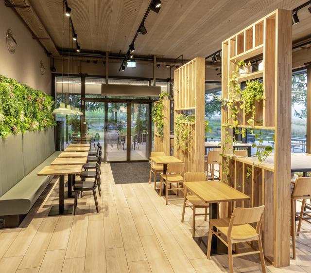 Innenausbau Raststätte