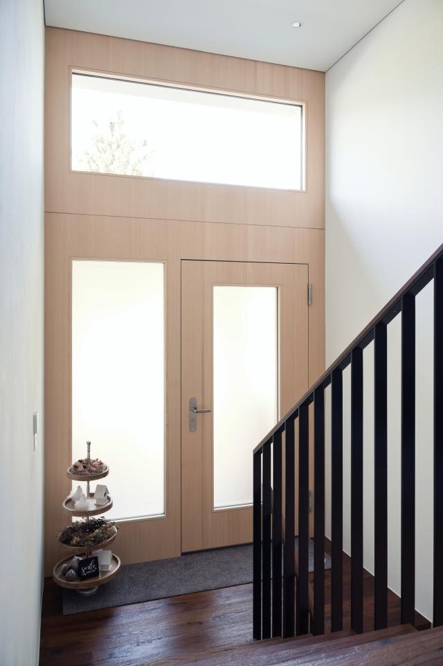 Eingangstüre_Fichte_DütschlerSchreinereiAG_Salez