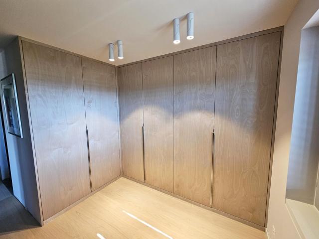 Einbauschrank furniert