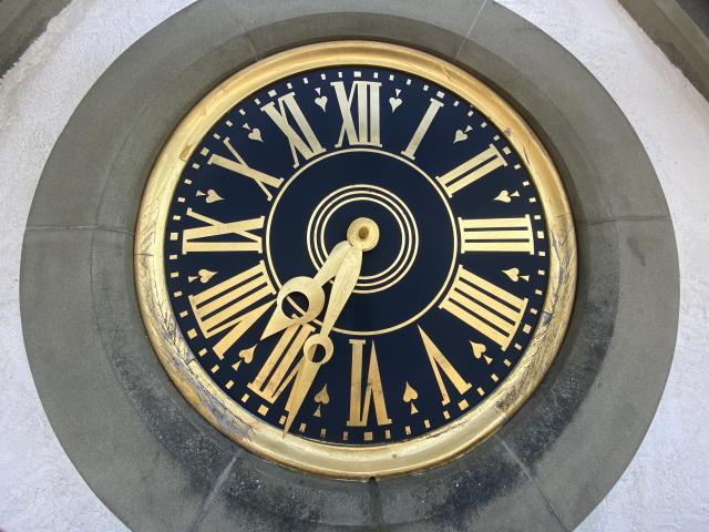 Alte Ziffernblattumrandung